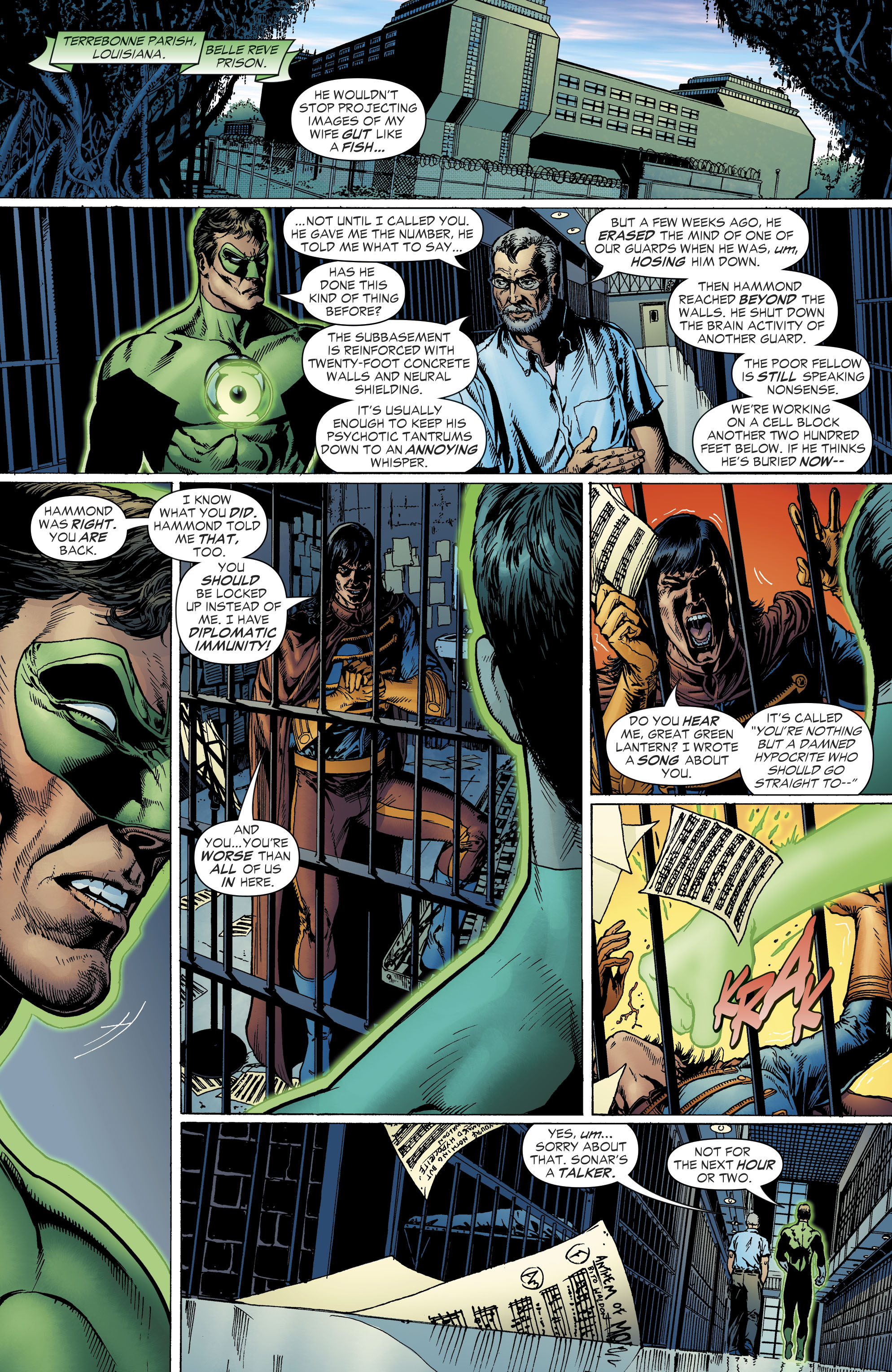 Read online Green Lantern by Geoff Johns comic -  Issue # TPB 2 (Part 1) - 17