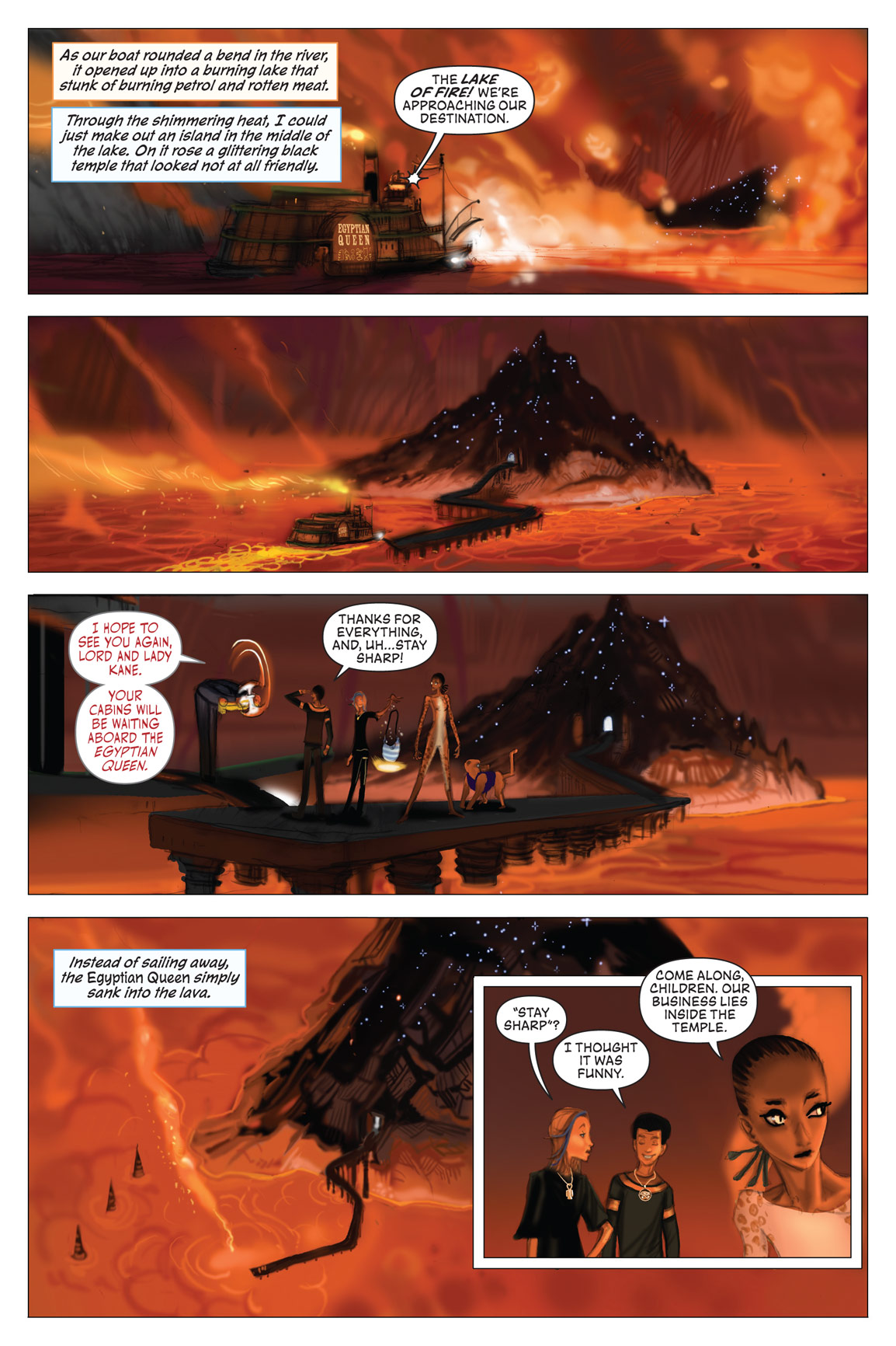 Read online The Kane Chronicles comic -  Issue # TPB 1 - 118