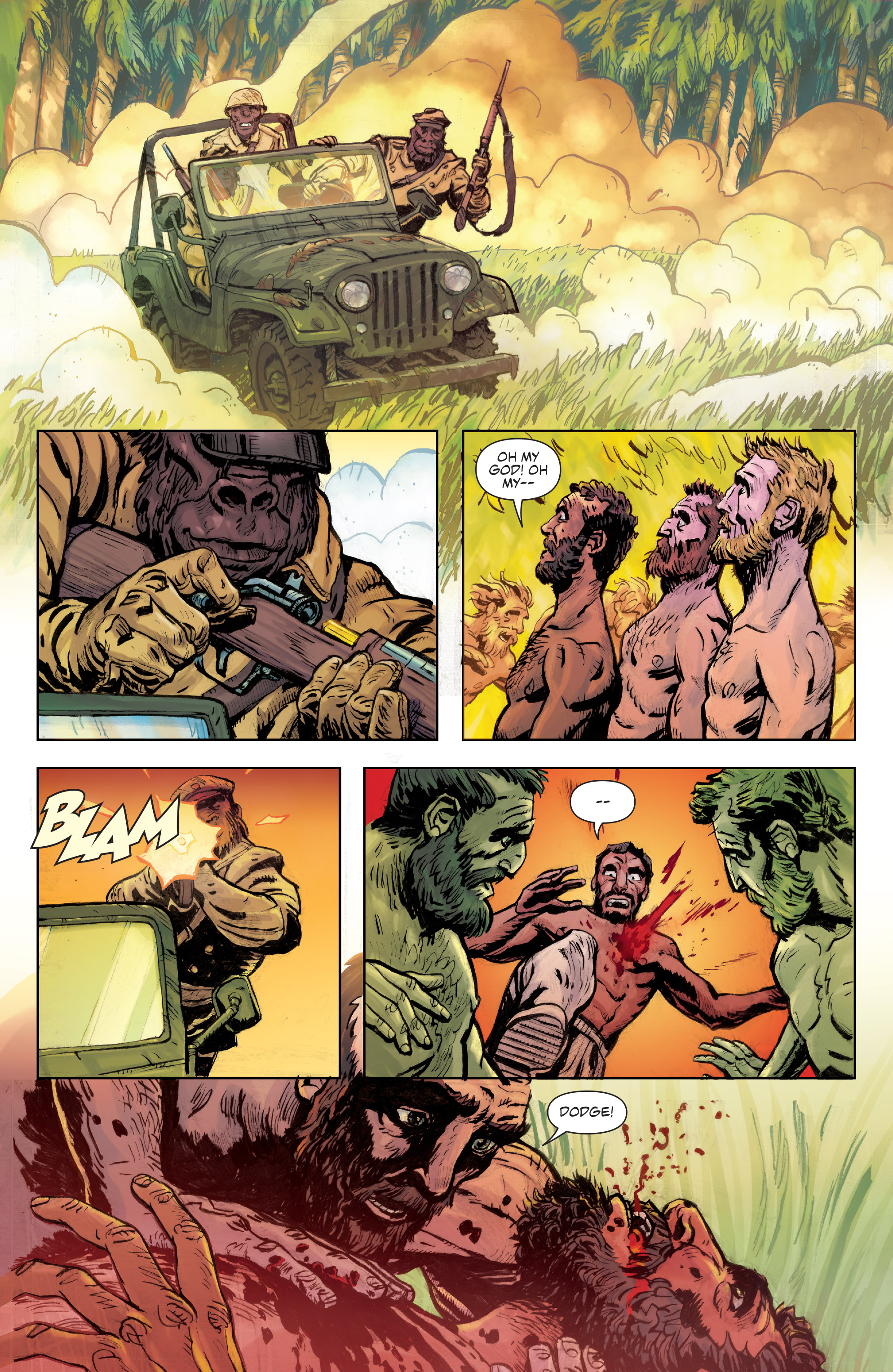 Read online Planet of the Apes Visionaries comic -  Issue # TPB - 32
