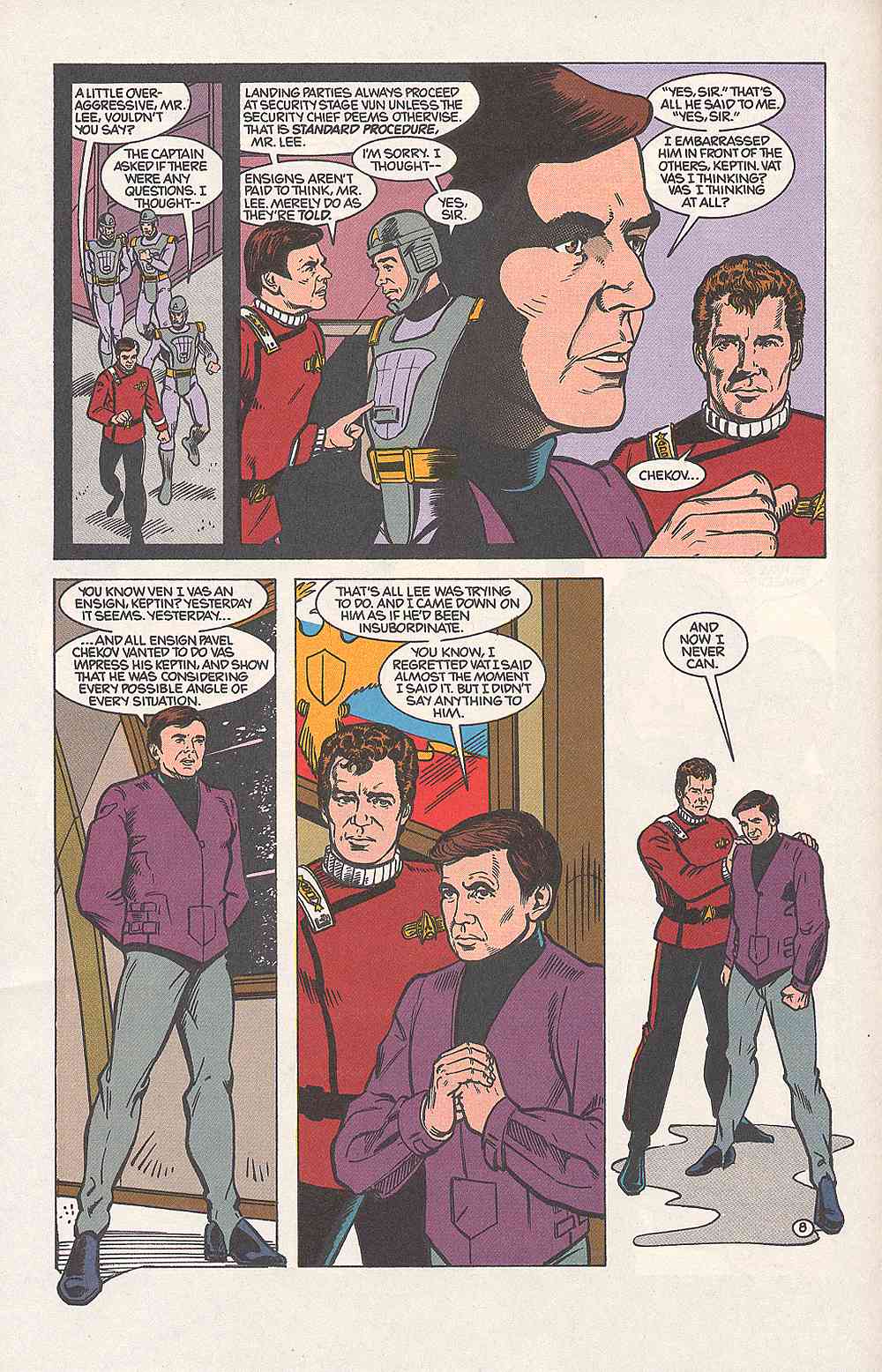 Read online Star Trek (1989) comic -  Issue #19 - 9