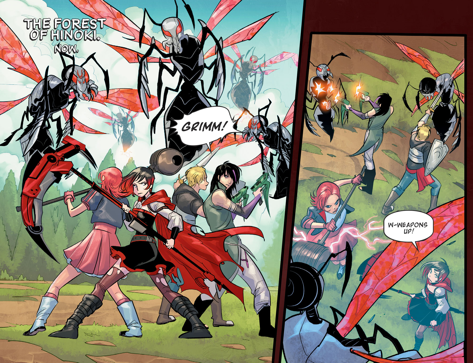 Read online RWBY comic -  Issue #2 - 12