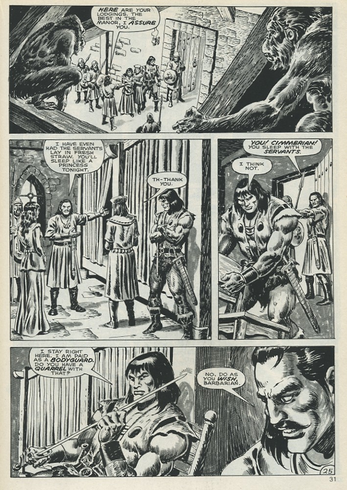 Read online The Savage Sword Of Conan comic -  Issue #134 - 31