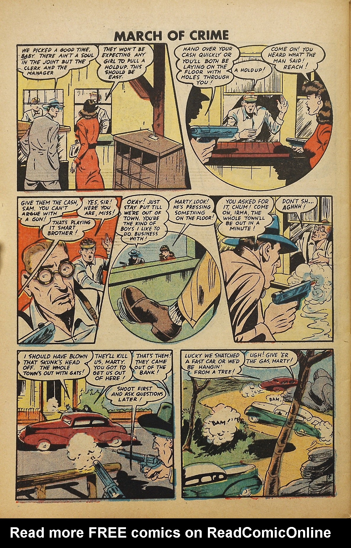 Read online March of Crime comic -  Issue #1 - 30