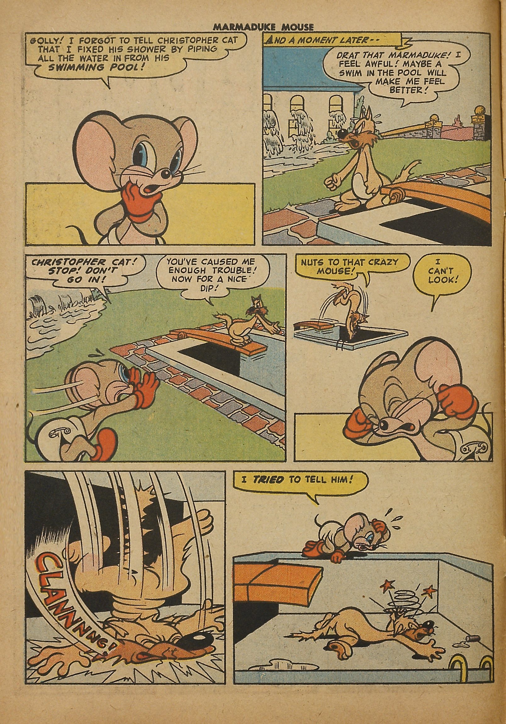 Read online Marmaduke Mouse comic -  Issue #60 - 6