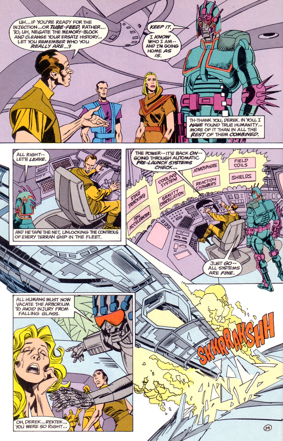 Read online Electric Warrior comic -  Issue #18 - 26