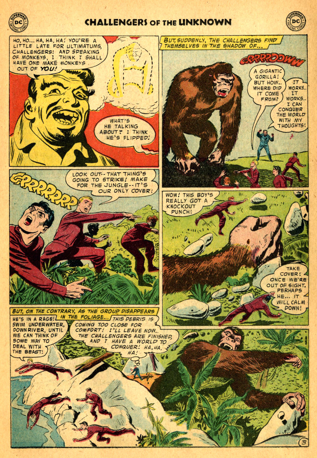 Read online Challengers of the Unknown (1958) comic -  Issue #2 - 19