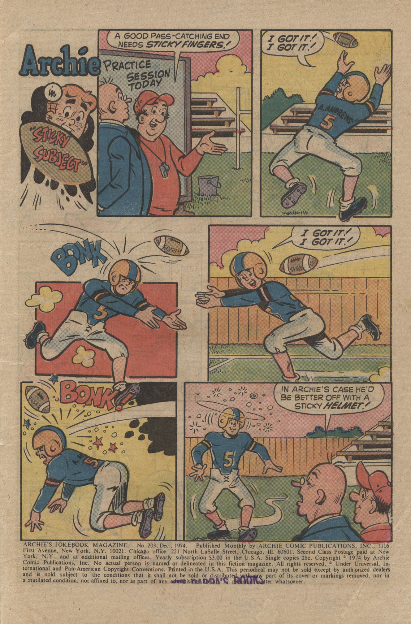 Read online Archie's Joke Book Magazine comic -  Issue #203 - 3