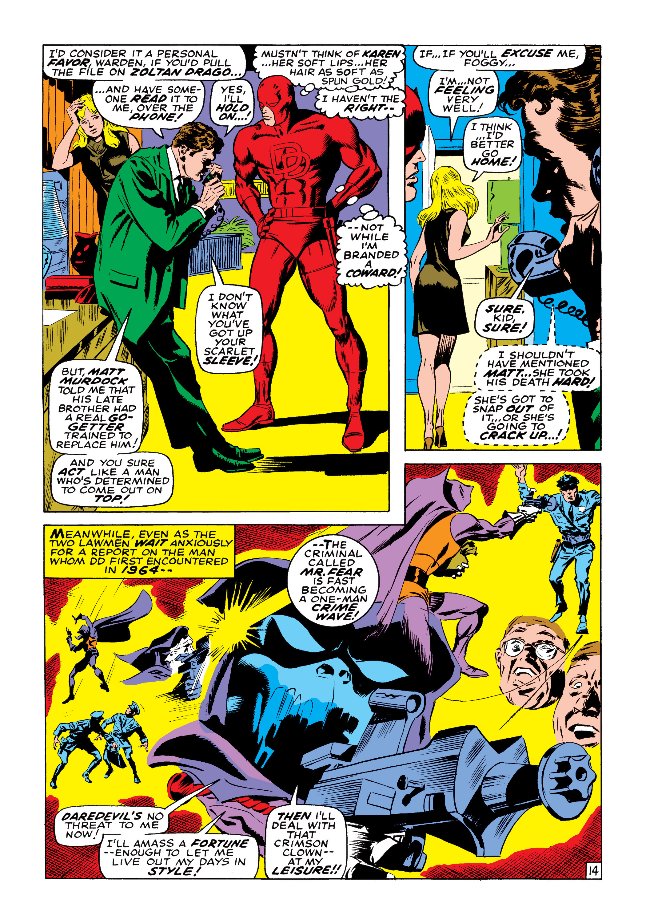 Read online Marvel Masterworks: Daredevil comic -  Issue # TPB 6 (Part 1) - 41