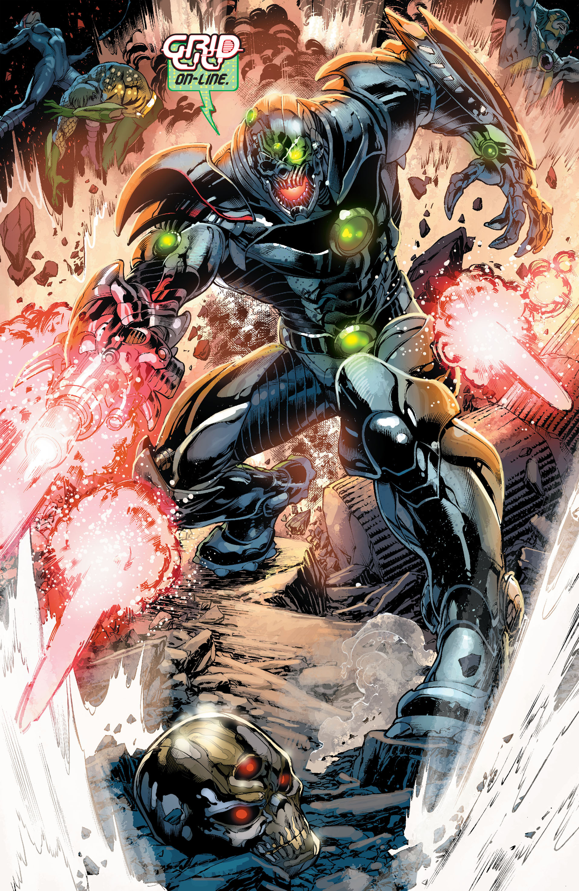 Read online Justice League: Trinity War comic -  Issue # Full - 268
