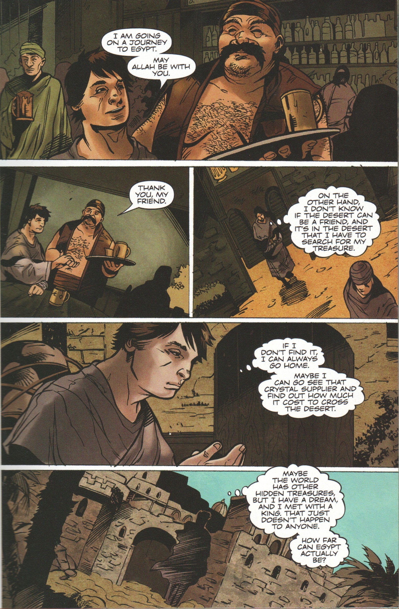 Read online The Alchemist: A Graphic Novel comic -  Issue # TPB (Part 2) - 17