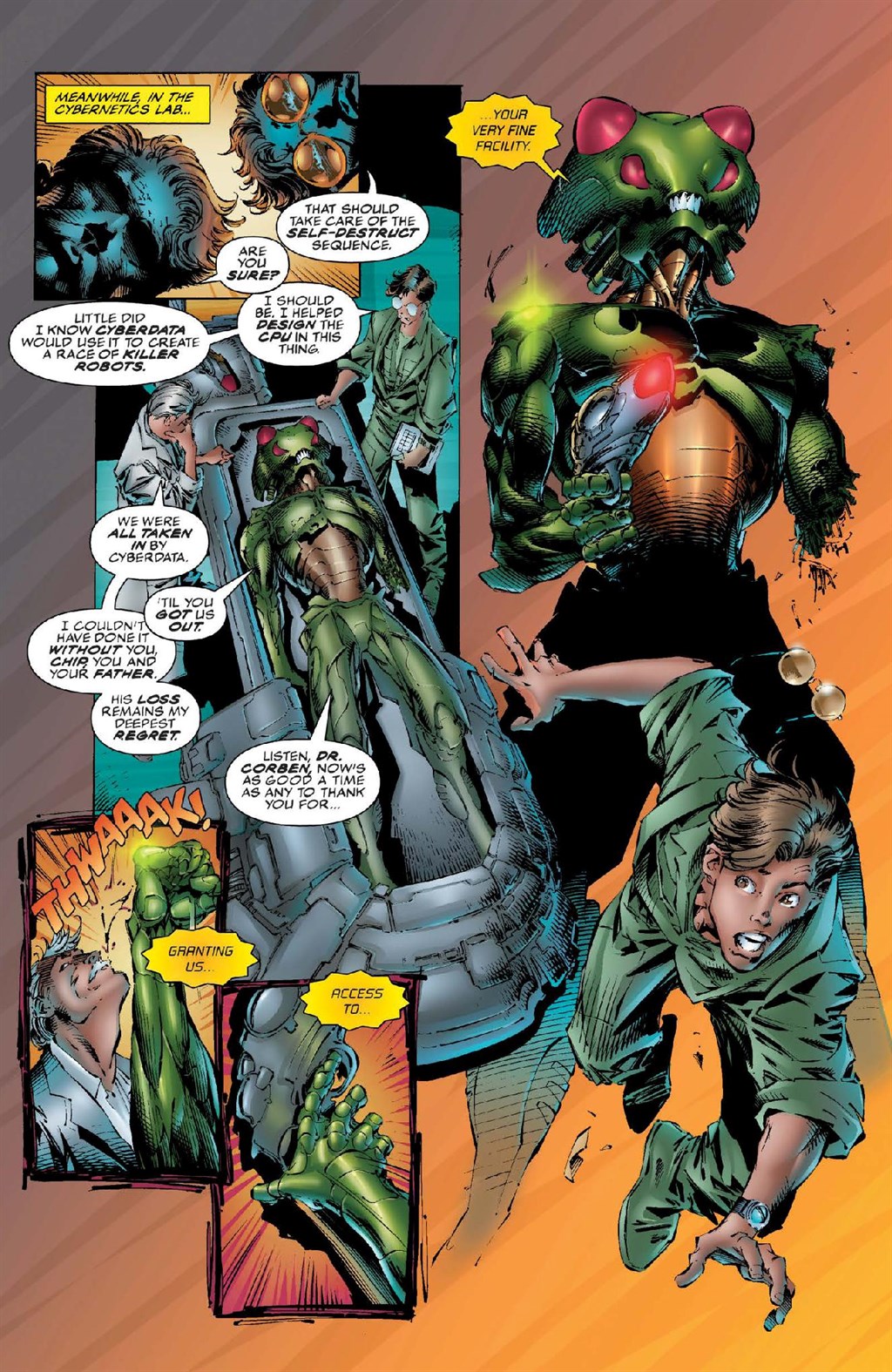 <{ $series->title }} issue The Complete Cyberforce (Part 6) - Page 95