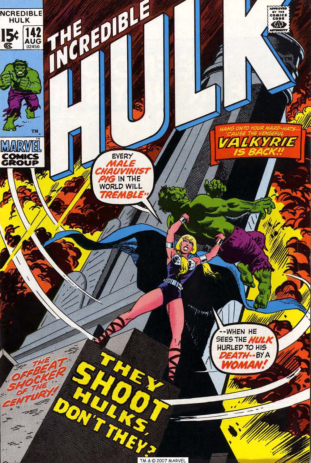 Read online The Incredible Hulk (1968) comic -  Issue #142 - 1