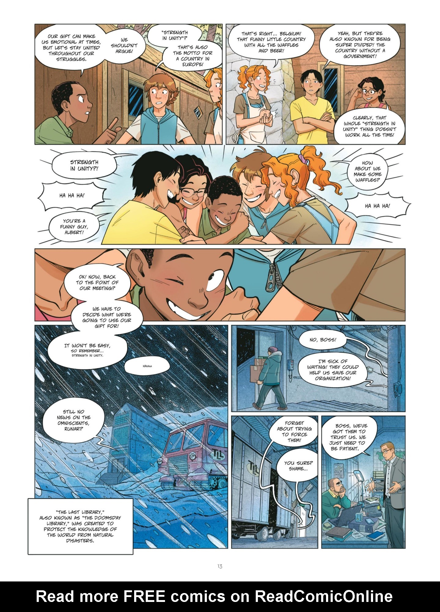 Read online The Omniscients comic -  Issue #2 - 13