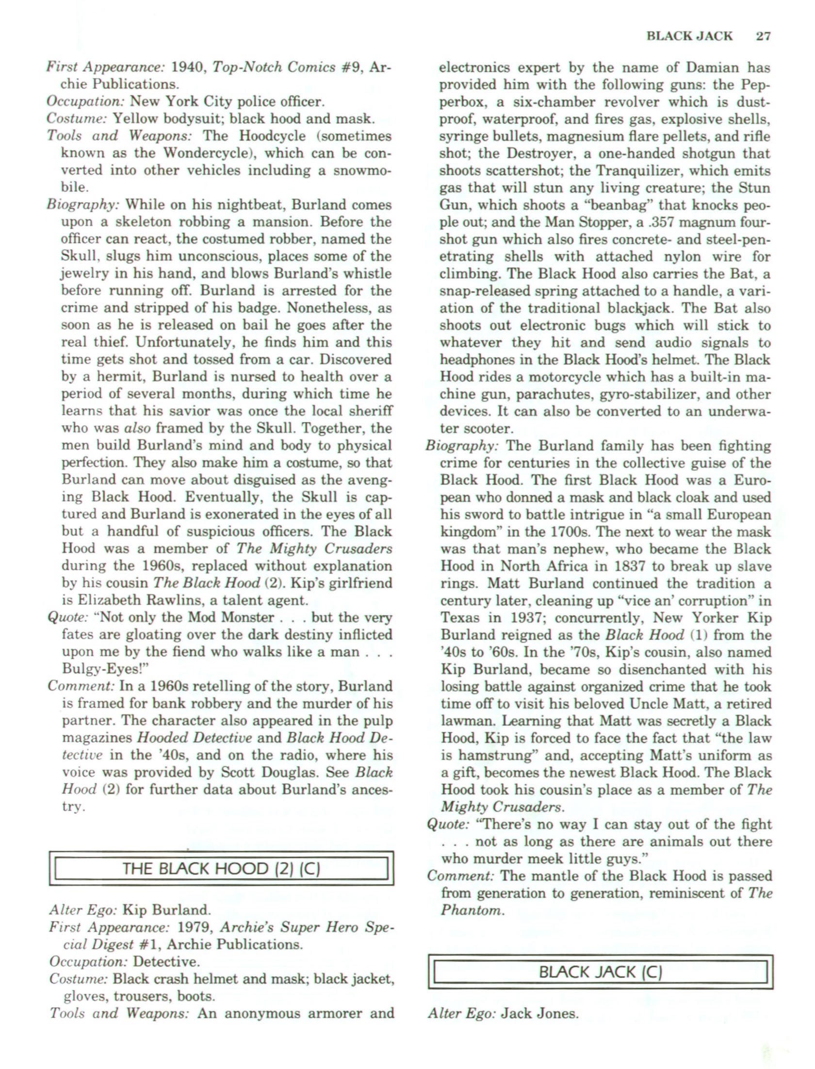 Read online The Encyclopedia of Superheroes comic -  Issue # TPB (Part 1) - 37