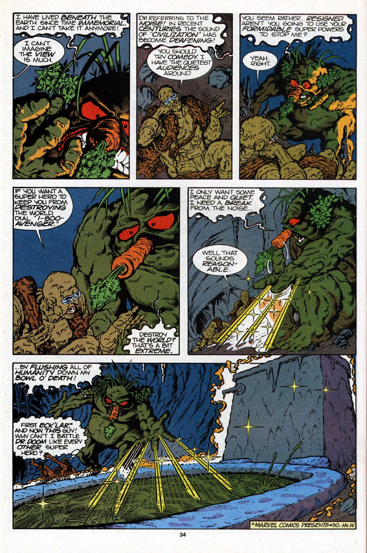 Read online Marvel Holiday Special (1991) comic -  Issue #1993 - 31