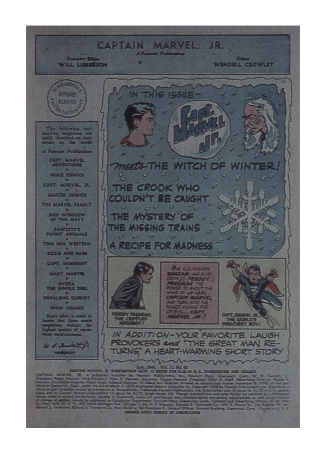 Read online Captain Marvel, Jr. comic -  Issue #63 - 3