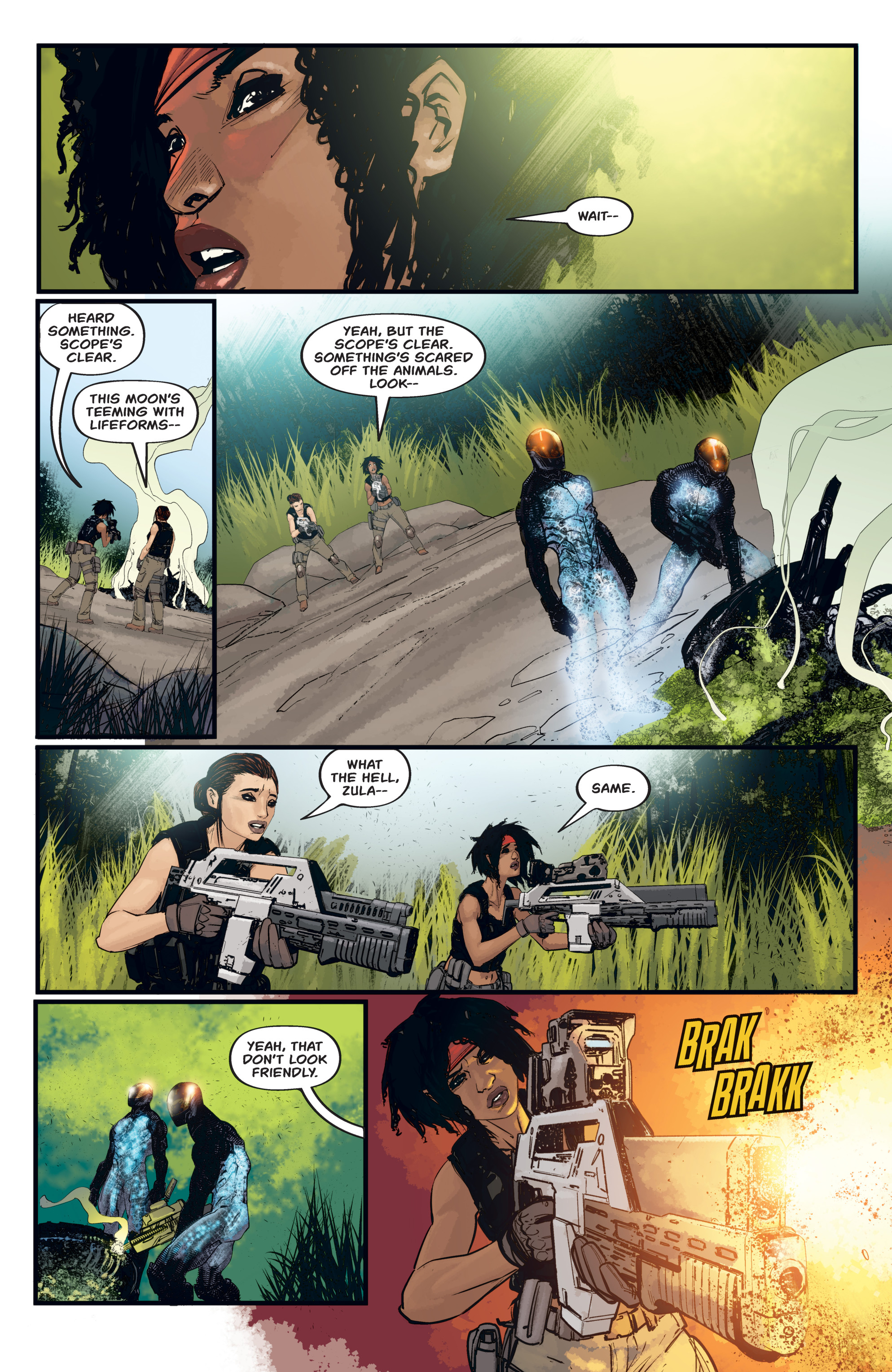 Read online Aliens: Resistance comic -  Issue # _TPB - 65