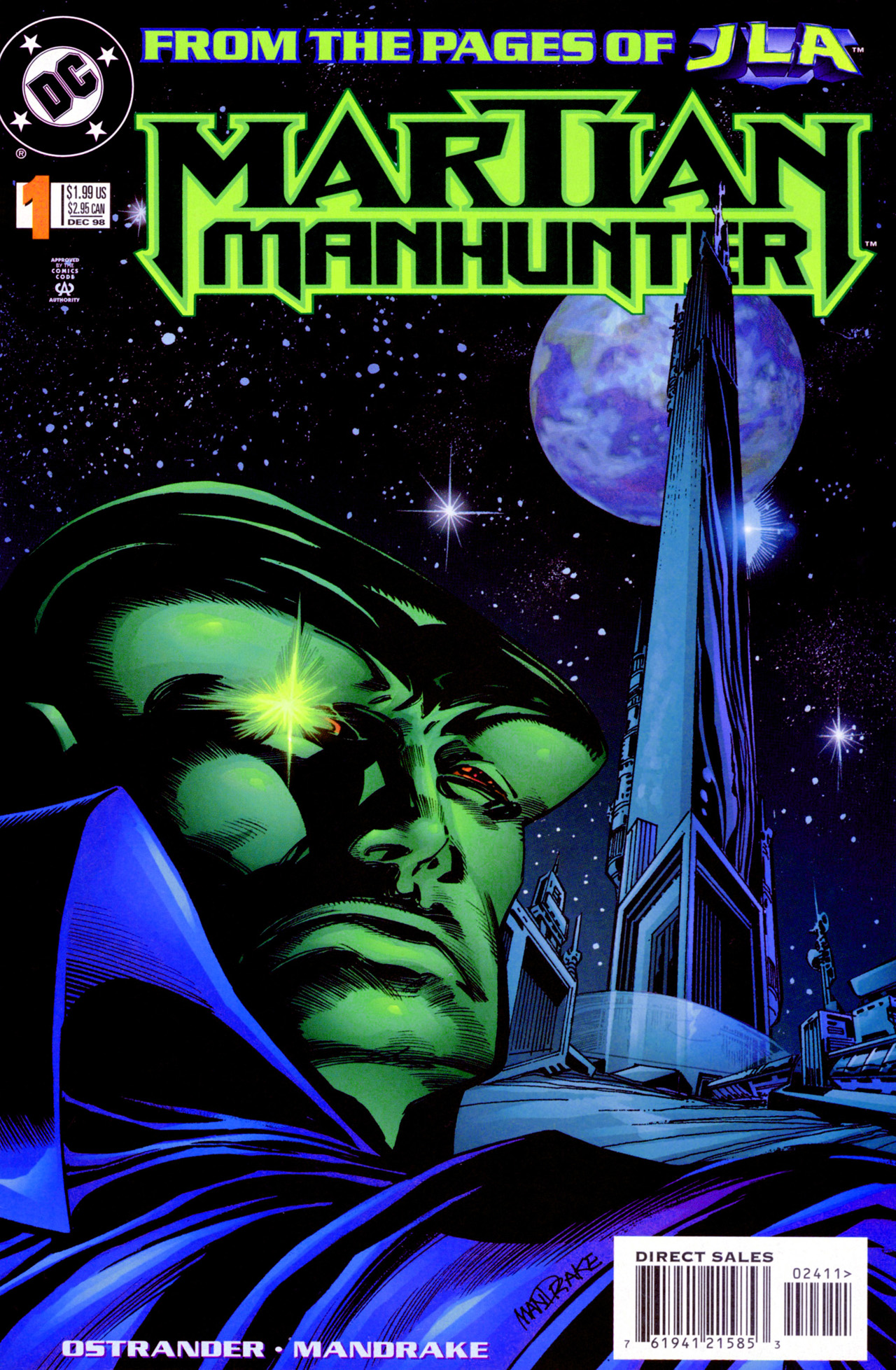 Read online Martian Manhunter (1998) comic -  Issue #1 - 1