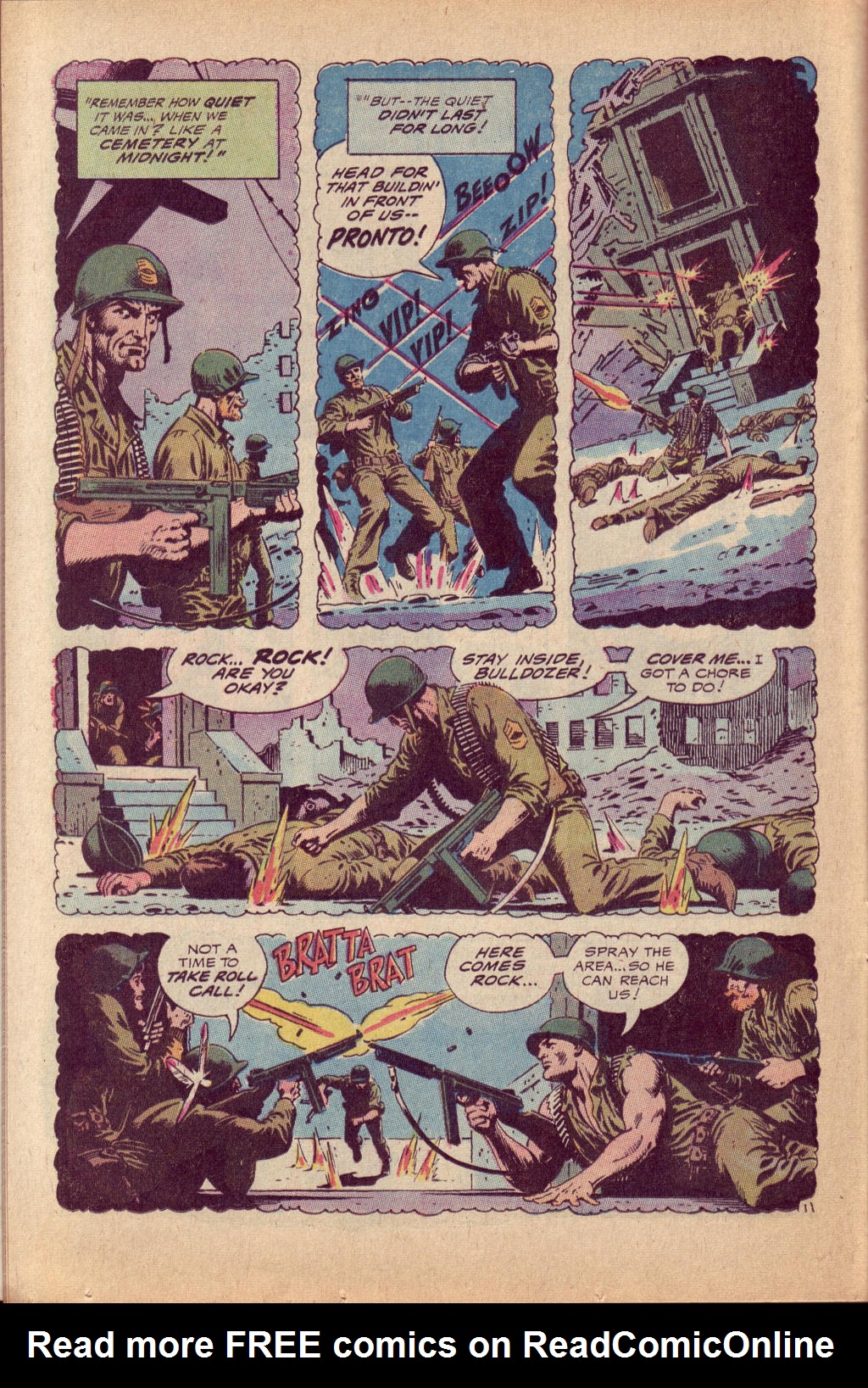 Read online Our Army at War (1952) comic -  Issue #221 - 16