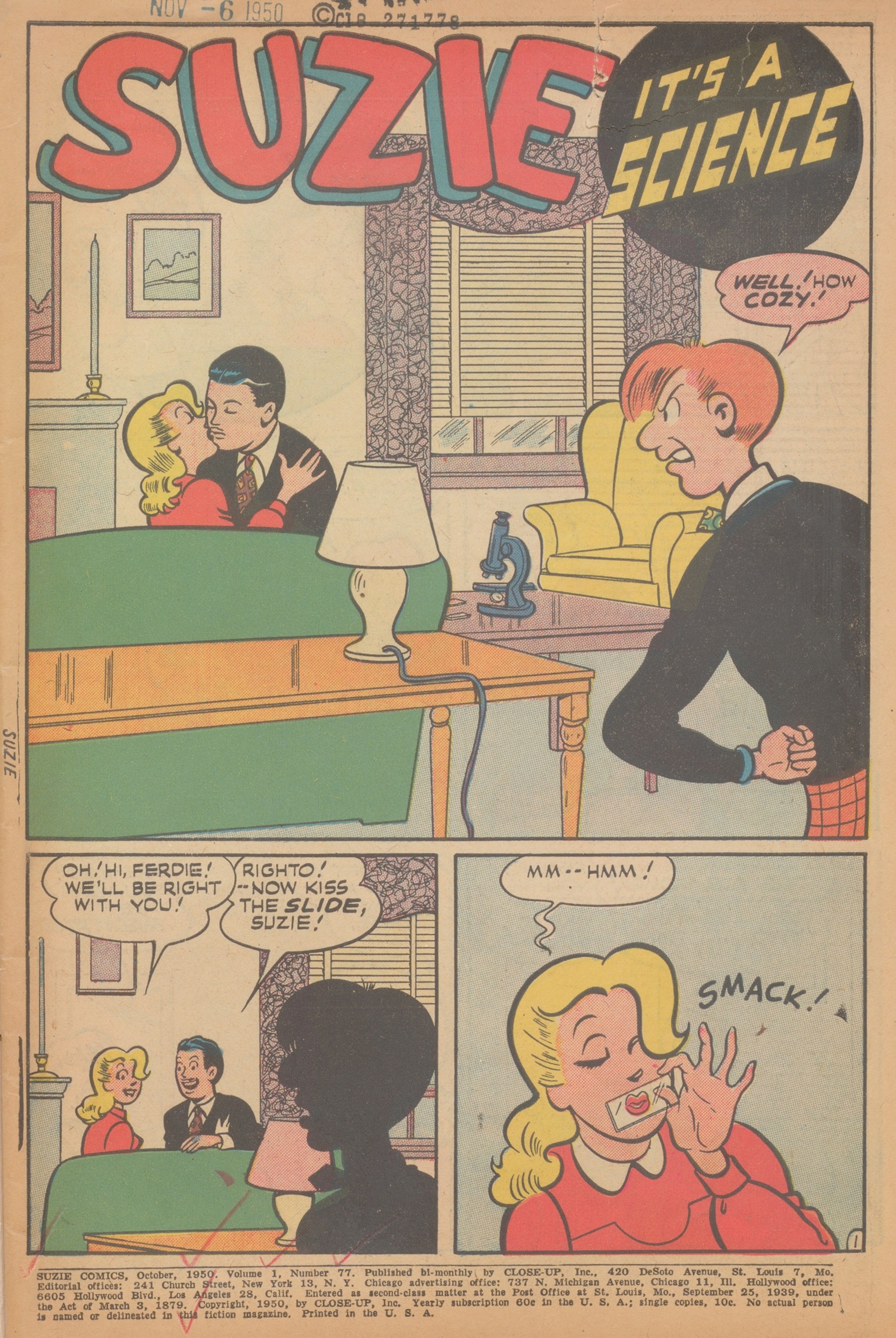 Read online Suzie Comics comic -  Issue #77 - 3