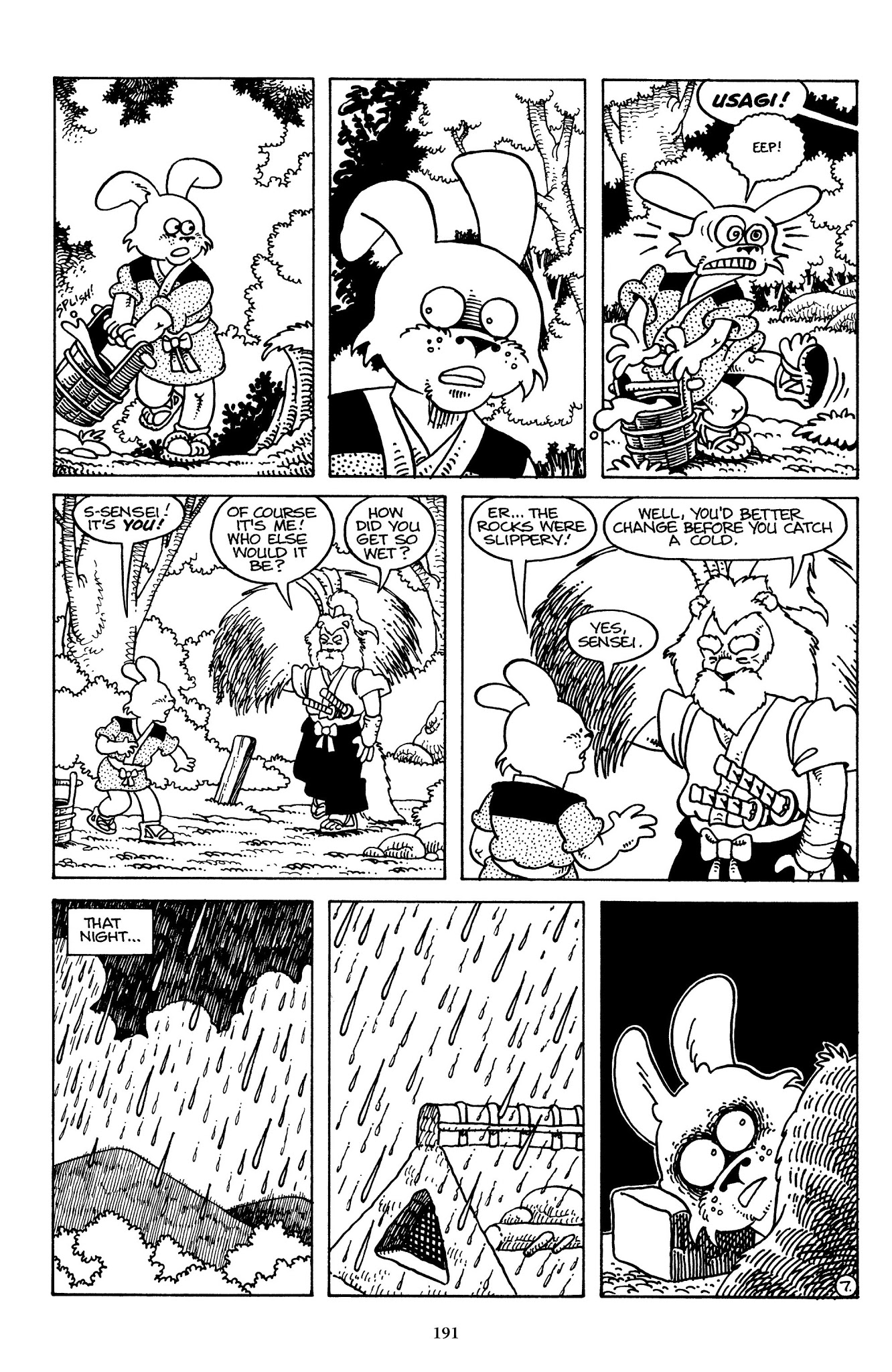 Read online The Usagi Yojimbo Saga comic -  Issue # TPB 1 - 188