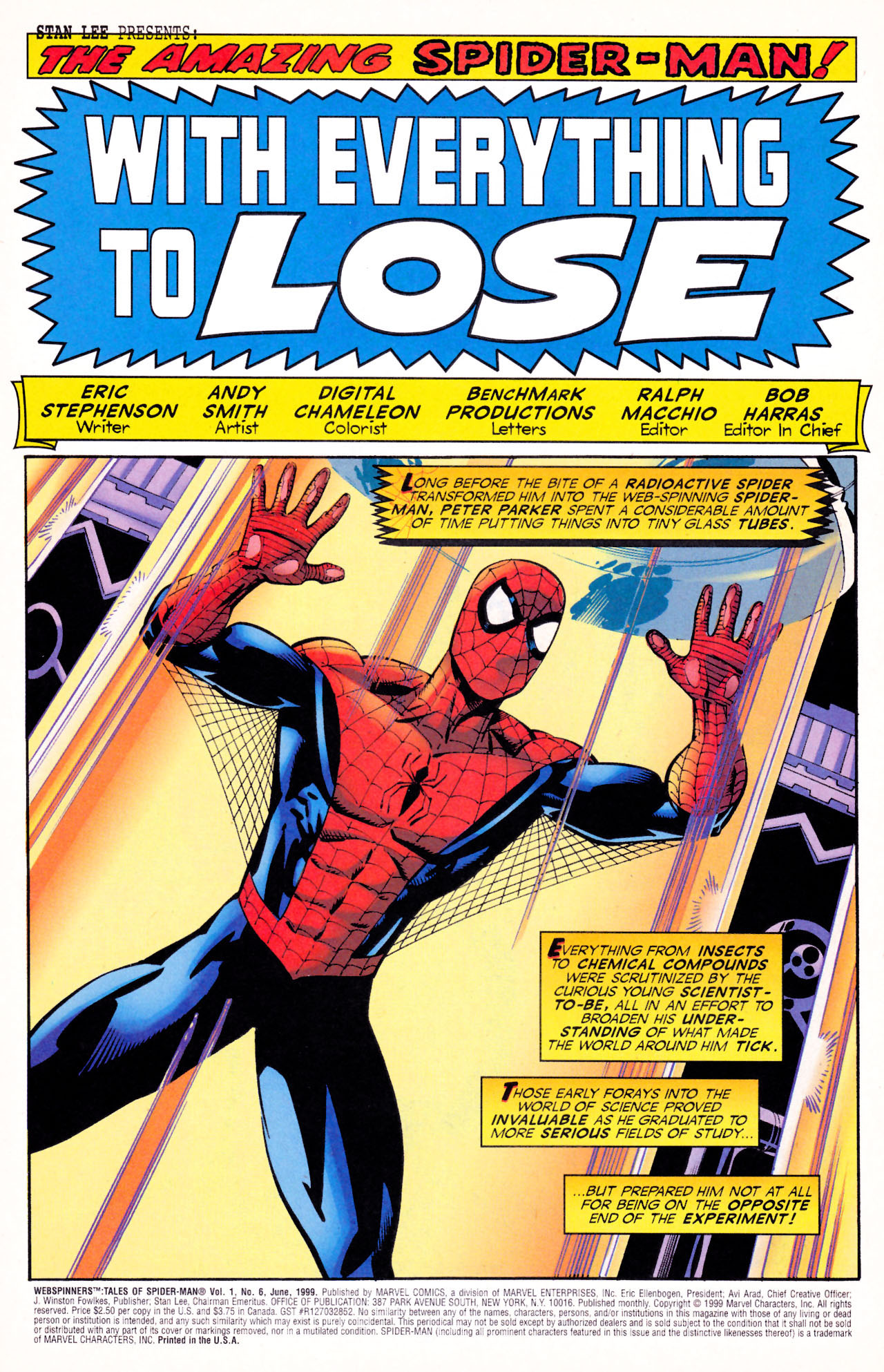 Read online Webspinners: Tales of Spider-Man comic -  Issue #6 - 3