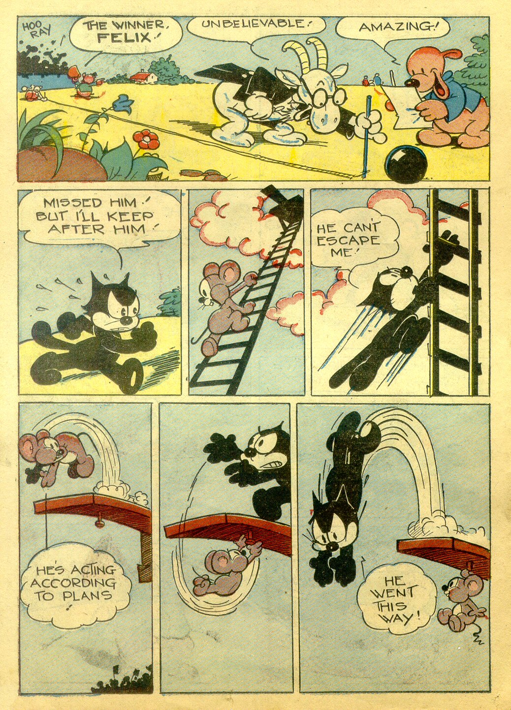 Read online Felix the Cat (1948) comic -  Issue #4 - 38
