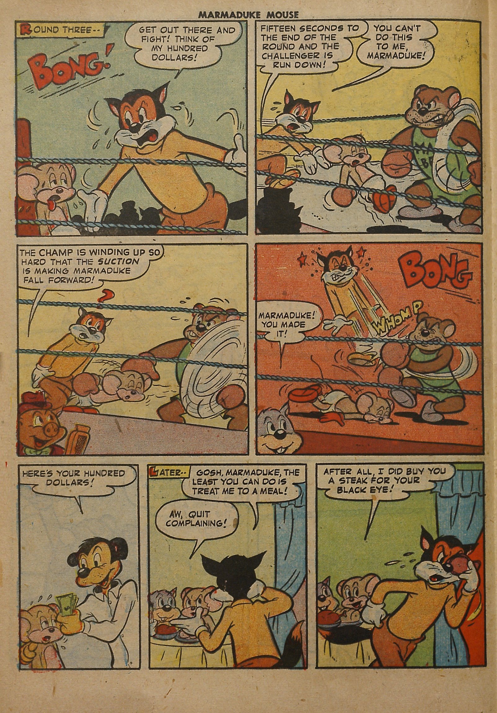 Read online Marmaduke Mouse comic -  Issue #42 - 18