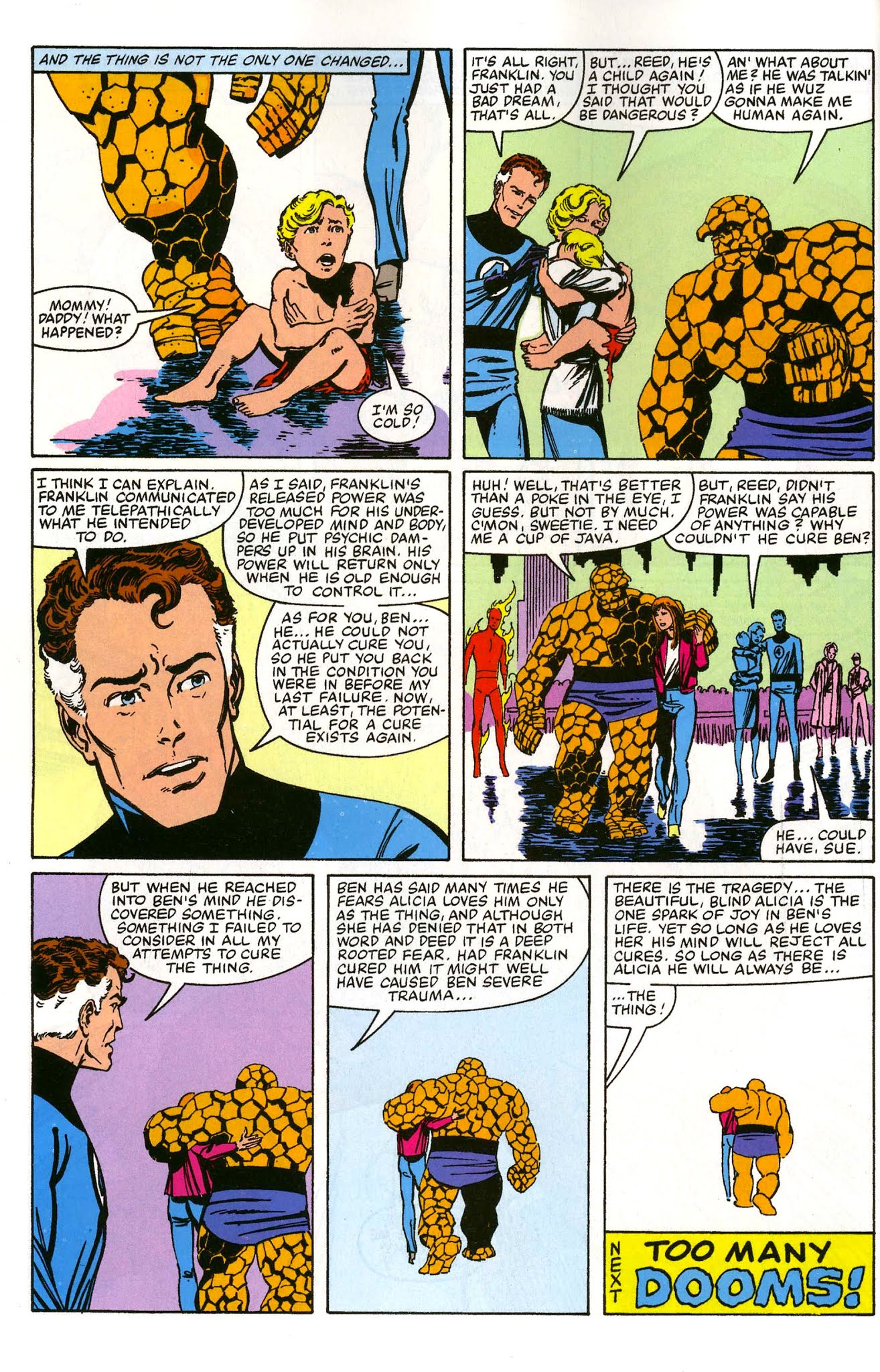 Read online Fantastic Four: A Death in the Family comic -  Issue # Full - 47