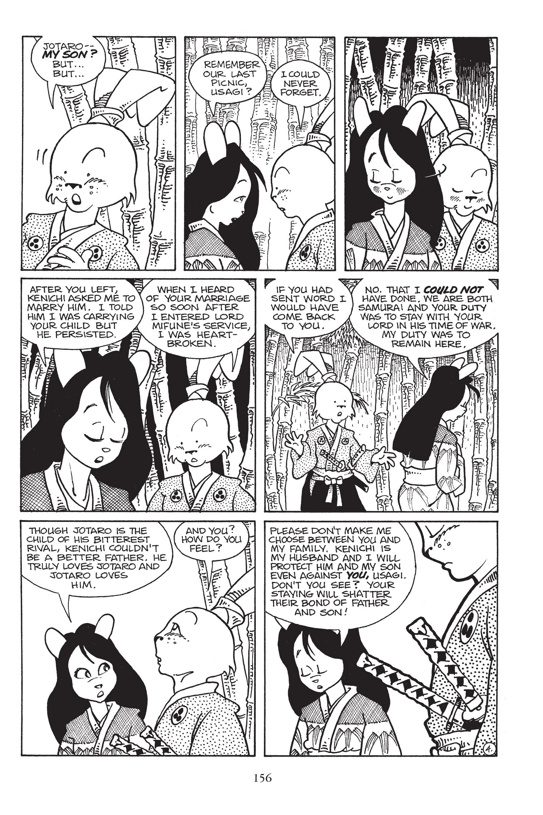 Read online Usagi Yojimbo (1987) comic -  Issue # _TPB 6 - 155