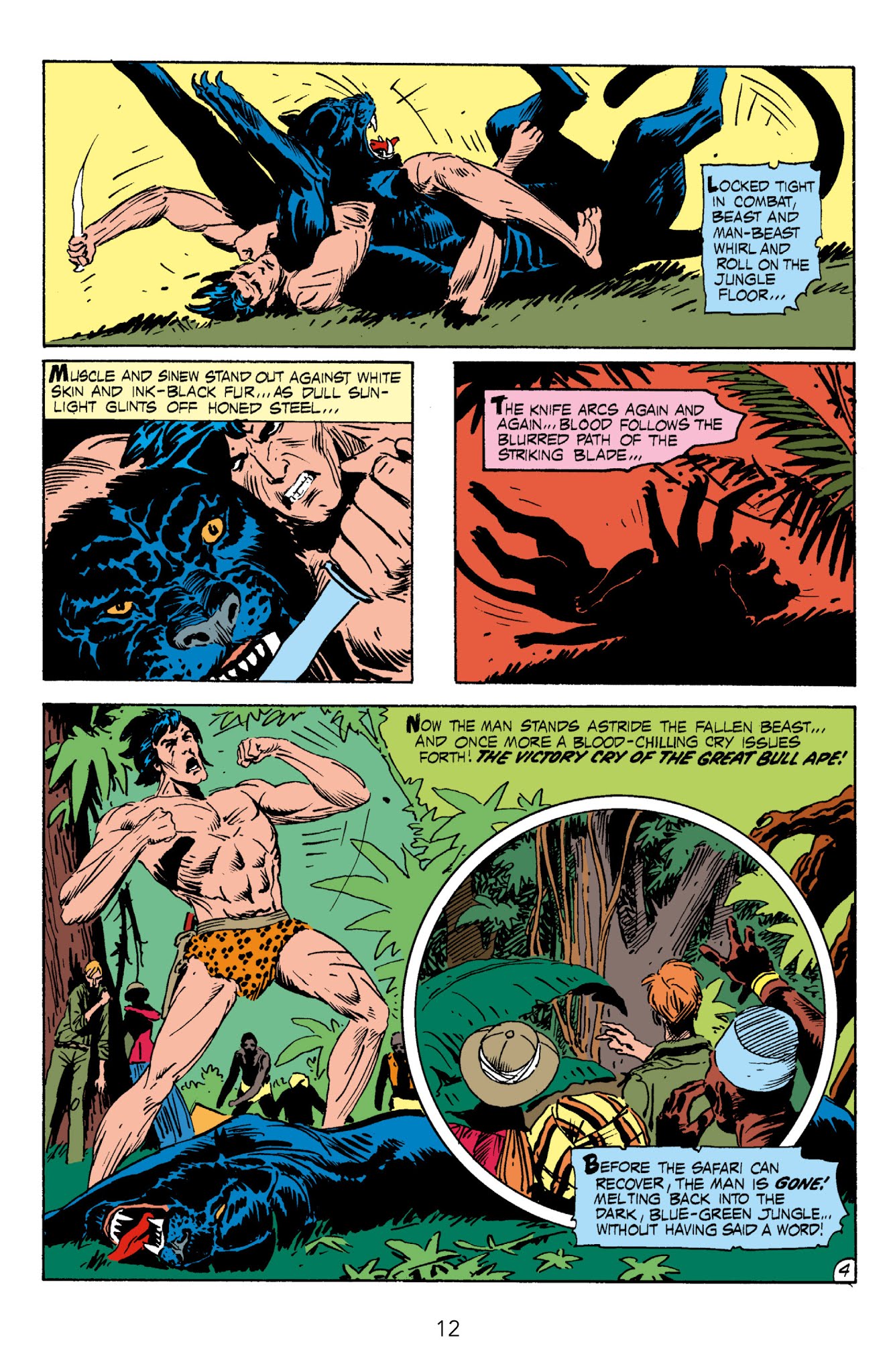 Read online Edgar Rice Burroughs' Tarzan The Joe Kubert Years comic -  Issue # TPB 1 (Part 1) - 14