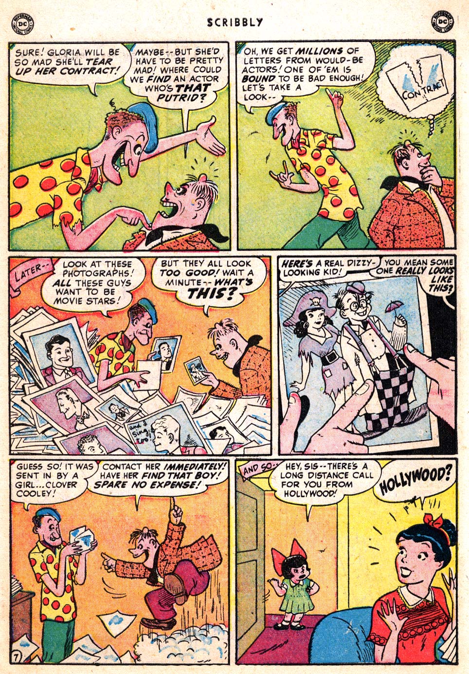 Read online Scribbly comic -  Issue #8 - 9