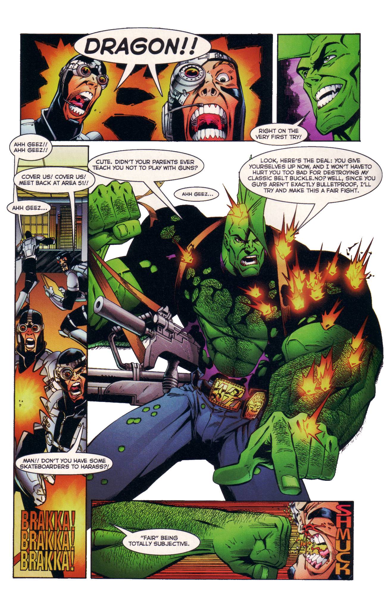 Read online Savage Dragon: Red Horizon comic -  Issue #1 - 6