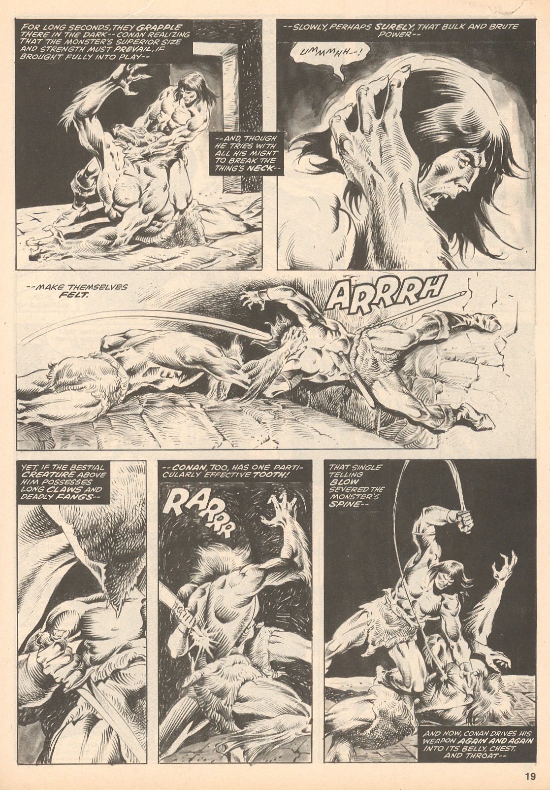 Read online The Savage Sword Of Conan comic -  Issue #60 - 19