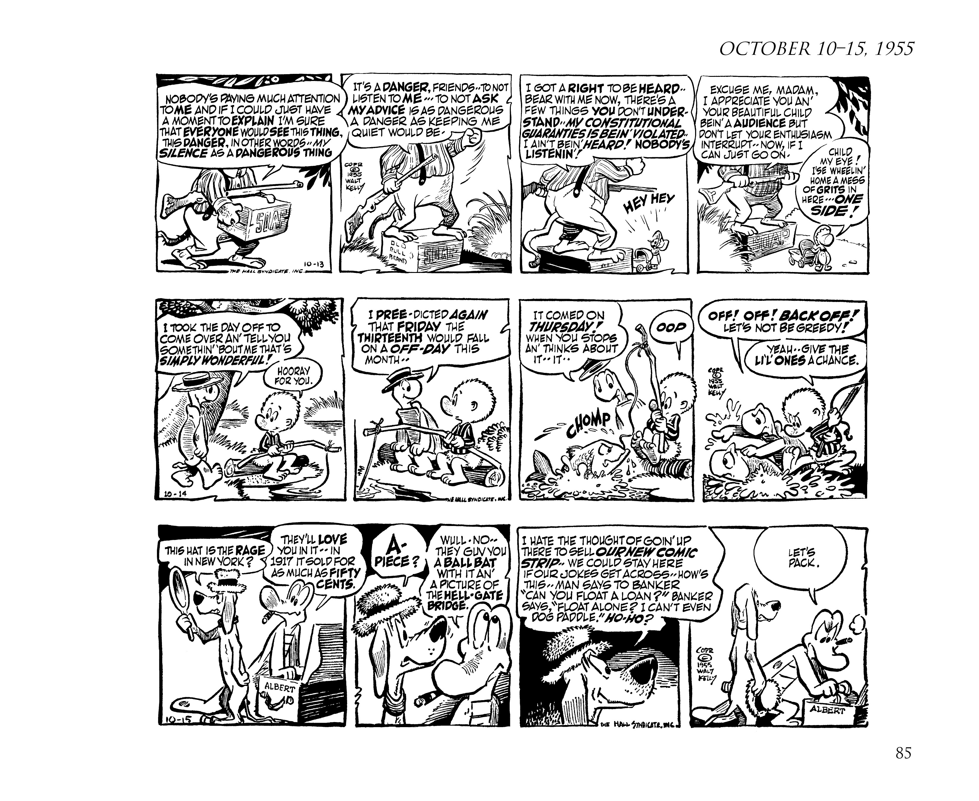 Read online Pogo by Walt Kelly: The Complete Syndicated Comic Strips comic -  Issue # TPB 4 (Part 1) - 97