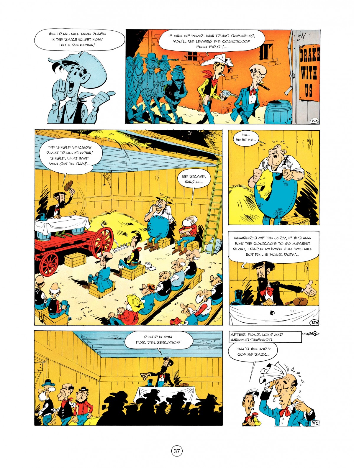Read online A Lucky Luke Adventure comic -  Issue #5 - 39