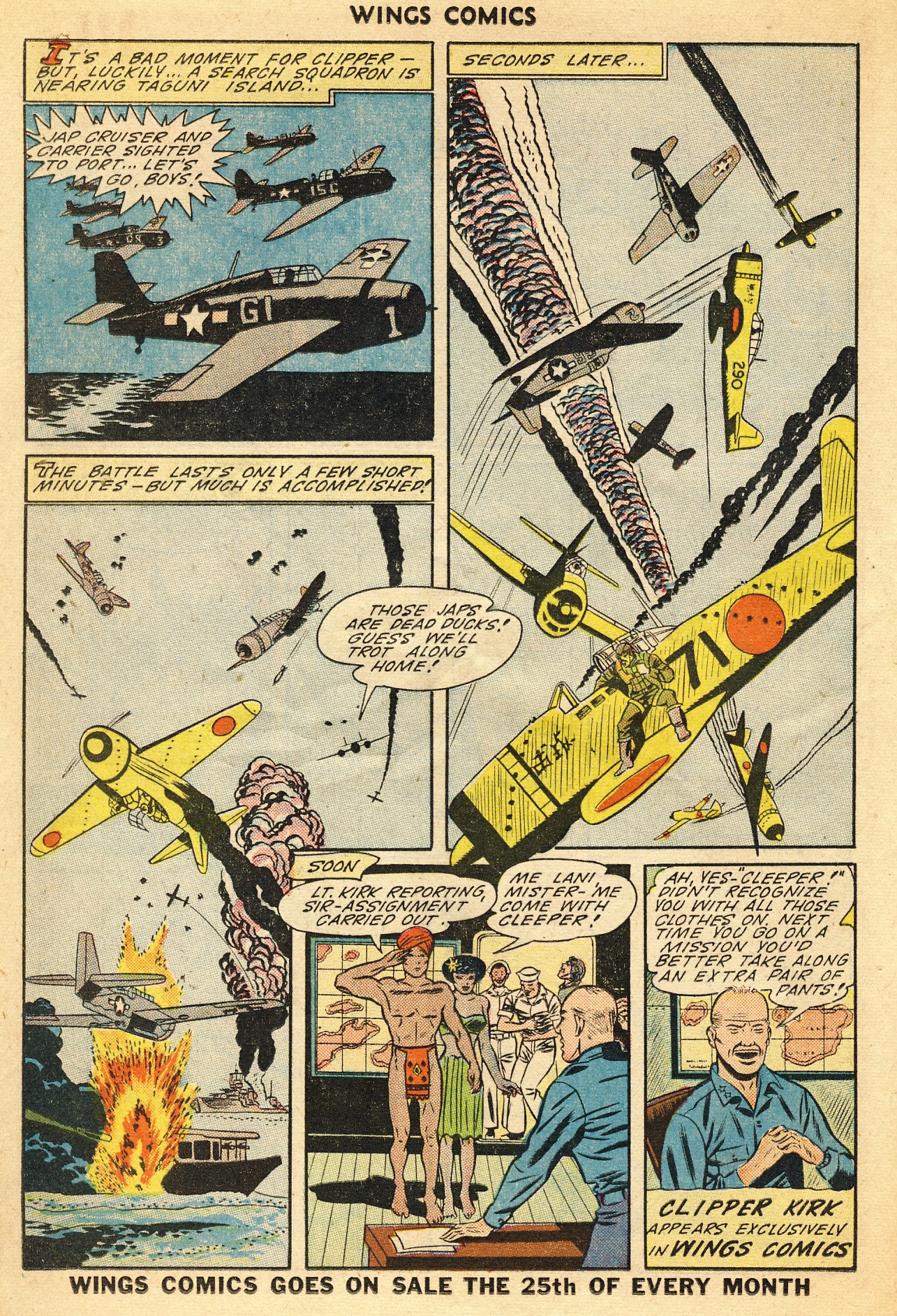 Read online Wings Comics comic -  Issue #54 - 36