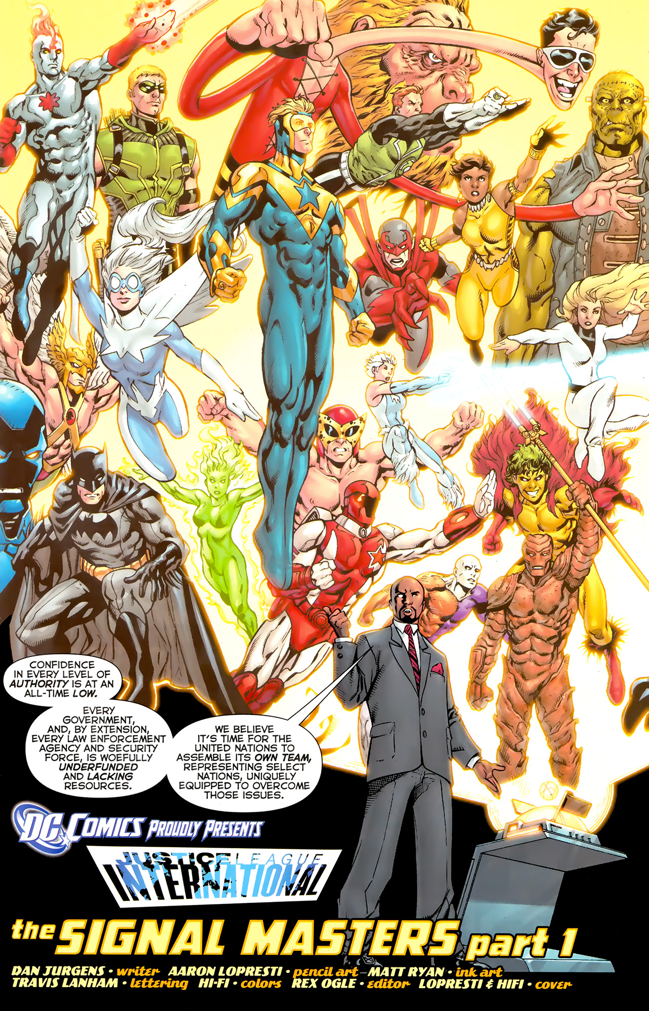Read online Justice League International (2011) comic -  Issue #1 - 2