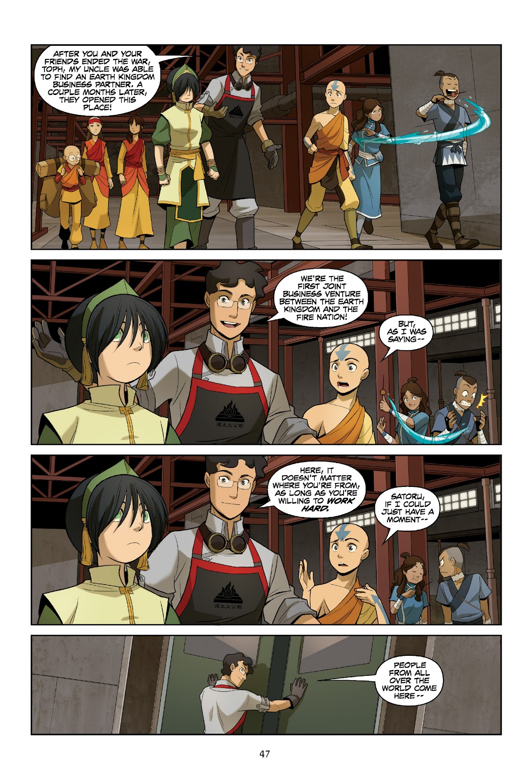 Nickelodeon Avatar: The Last Airbender - The Rift issue Omnibus (Part 1) - Page 47