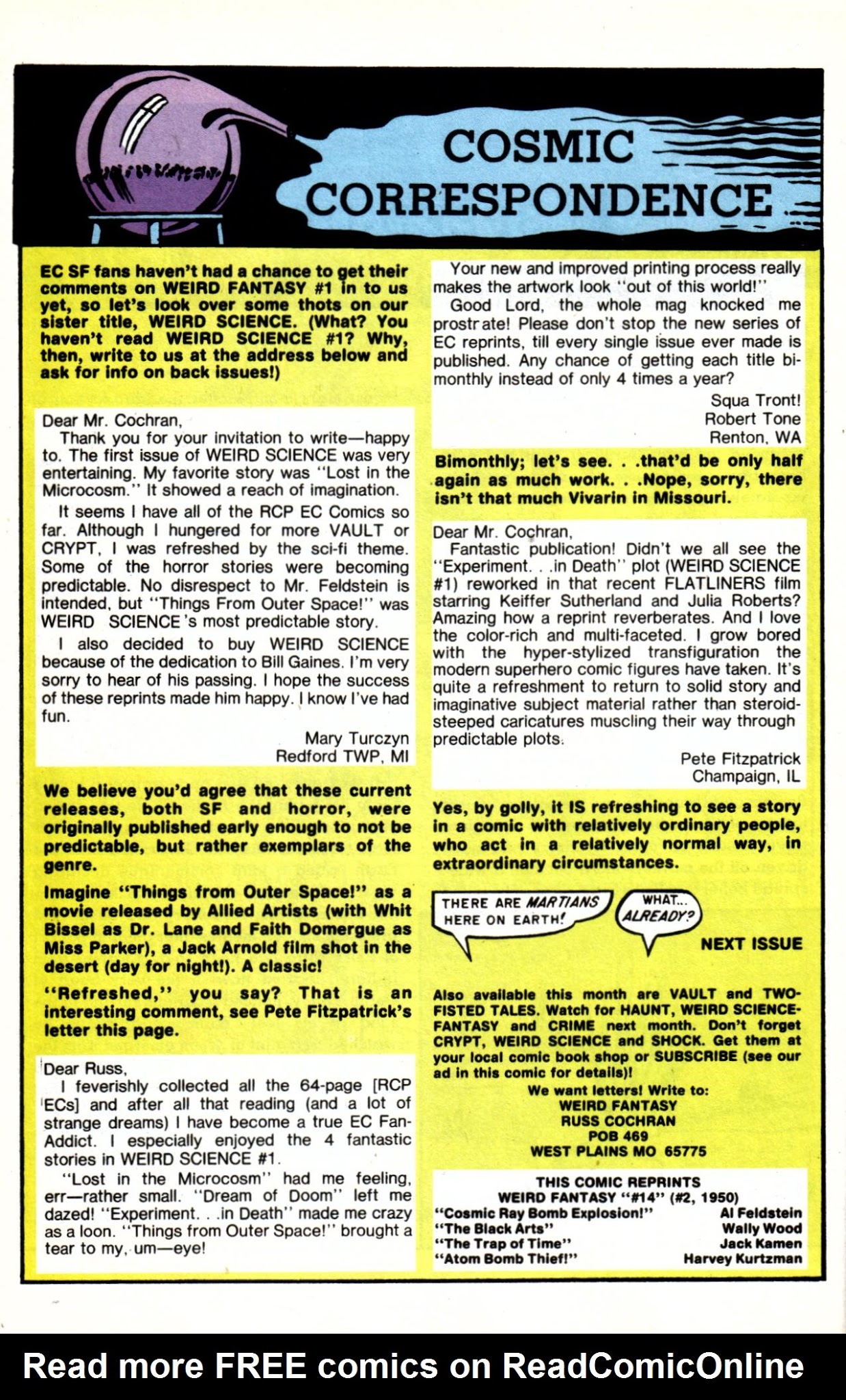 Read online Weird Fantasy (1950) comic -  Issue #2 - 25