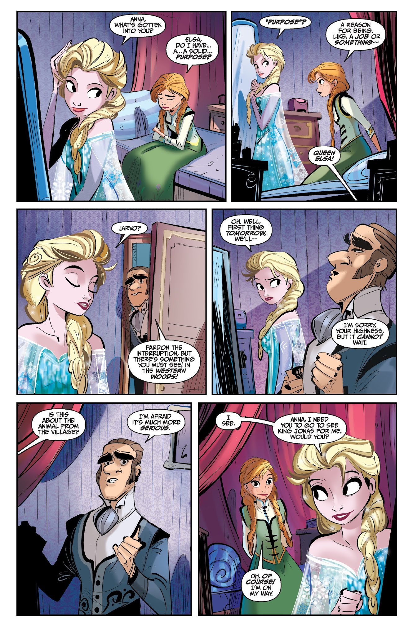 Read online Disney Frozen: Breaking Boundaries comic -  Issue #1 - 14