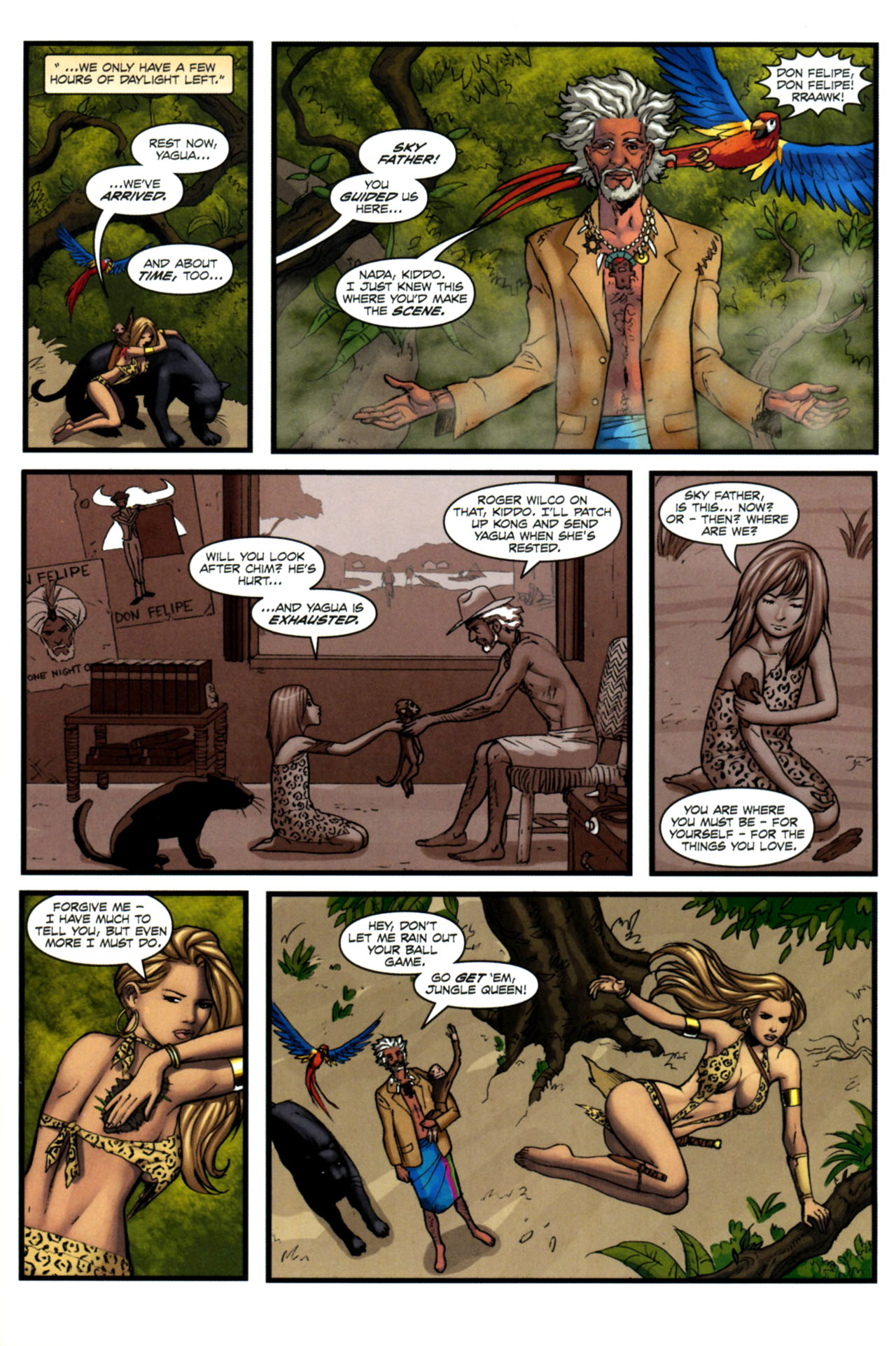 Read online Sheena, Queen of the Jungle comic -  Issue #4 - 14