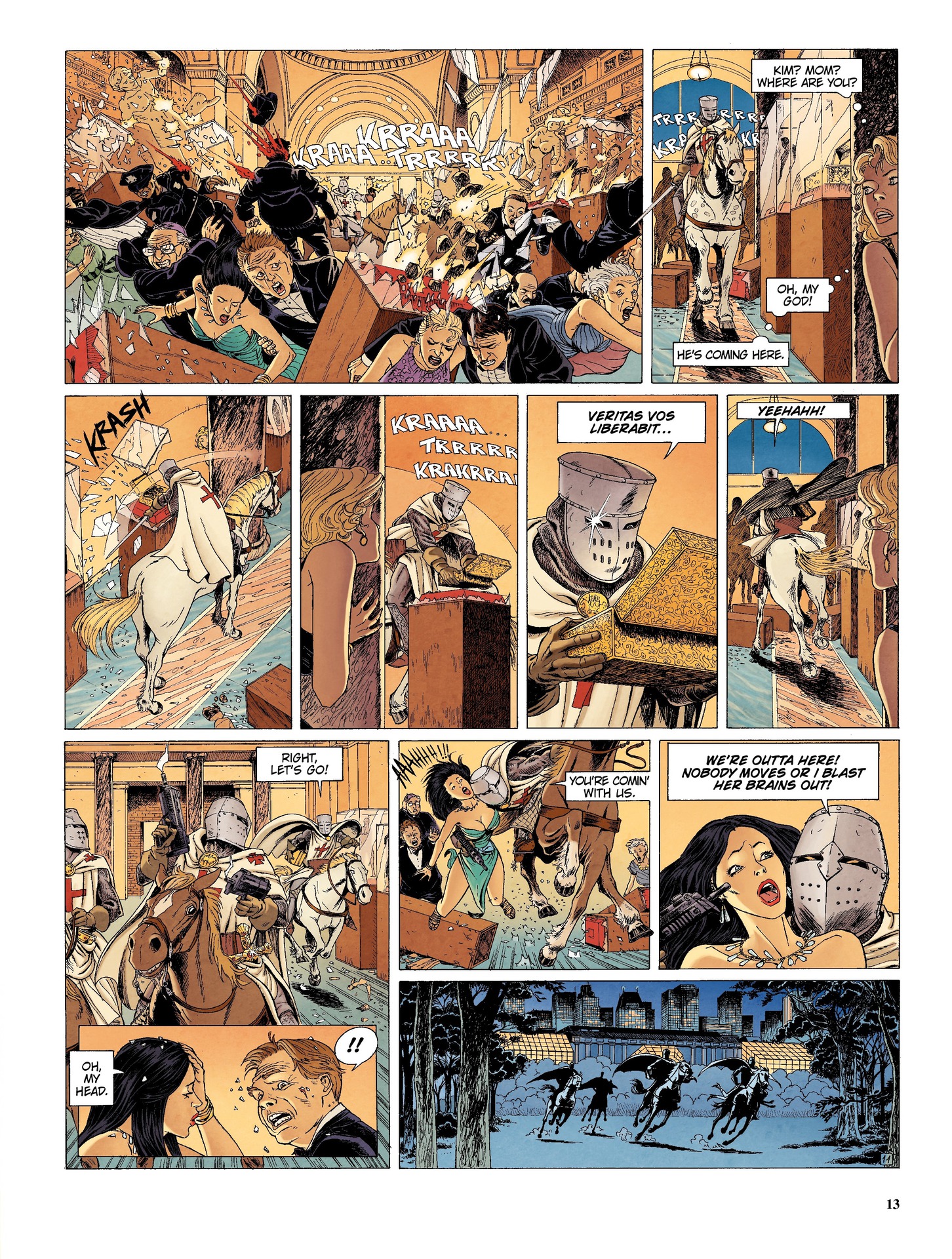Read online The Last Templar comic -  Issue #1 - 13
