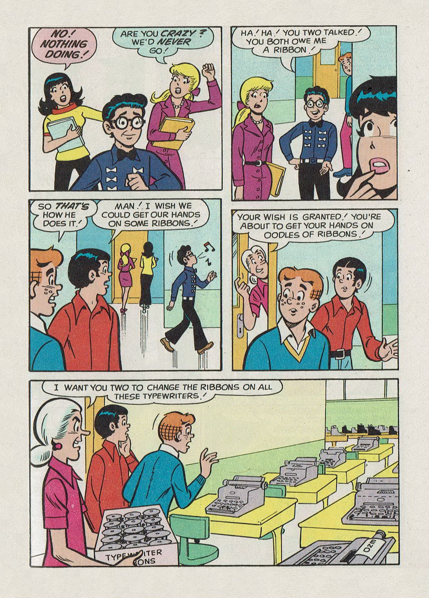 Read online Archie's Pals 'n' Gals Double Digest Magazine comic -  Issue #101 - 105