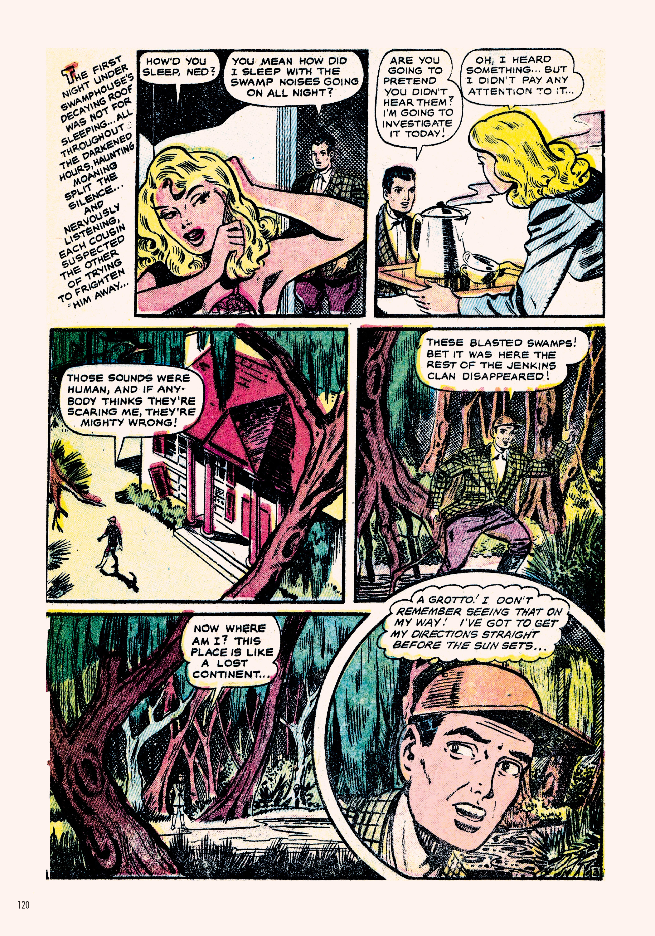 Read online Classic Monsters of Pre-Code Horror Comics: Swamp Monsters comic -  Issue # TPB - 120