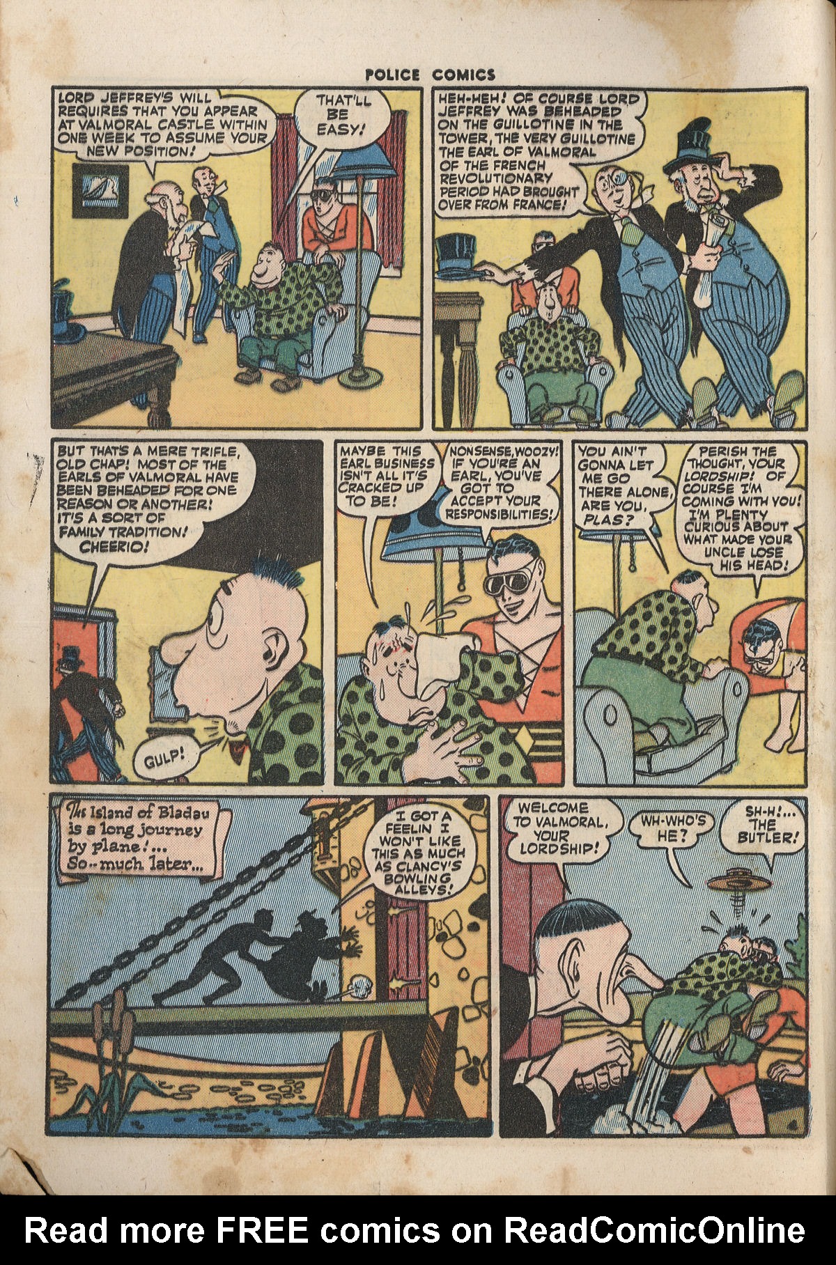 Read online Police Comics comic -  Issue #39 - 7