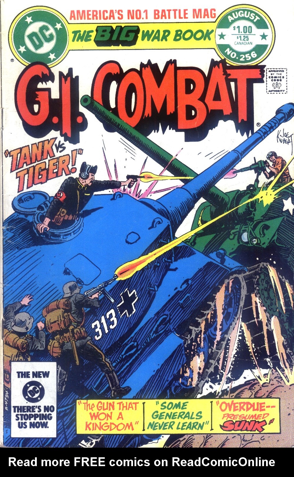 Read online G.I. Combat (1952) comic -  Issue #256 - 1