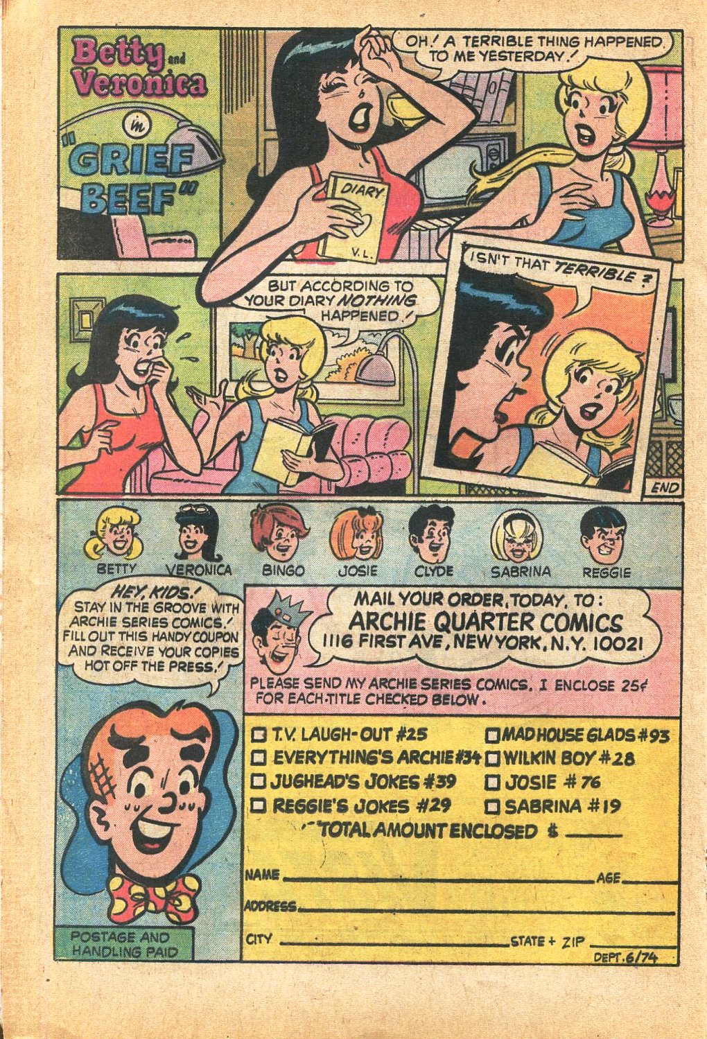 Read online Archie's Pals 'N' Gals (1952) comic -  Issue #85 - 20