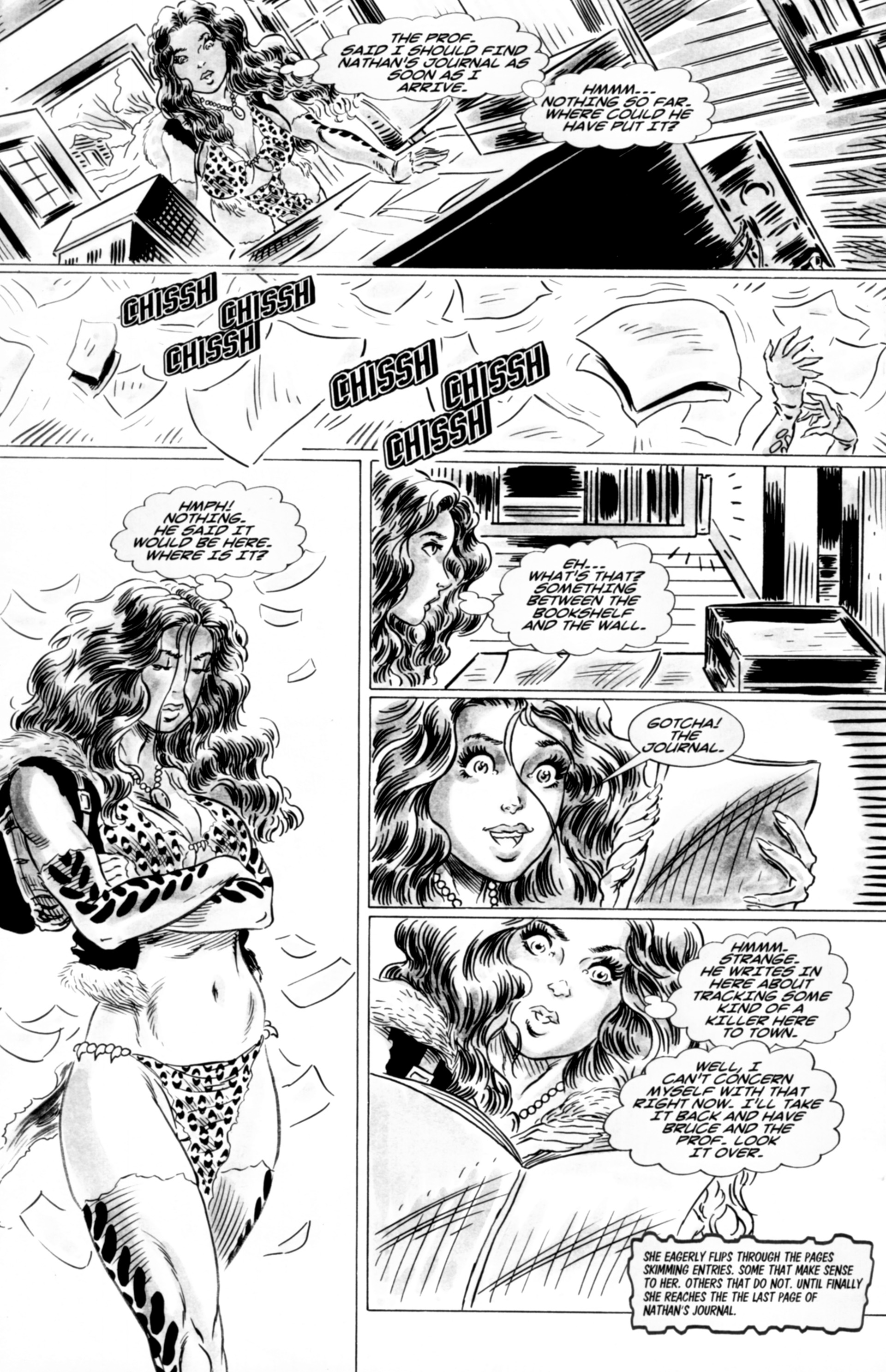 Read online Cavewoman: Snow comic -  Issue #3 - 16