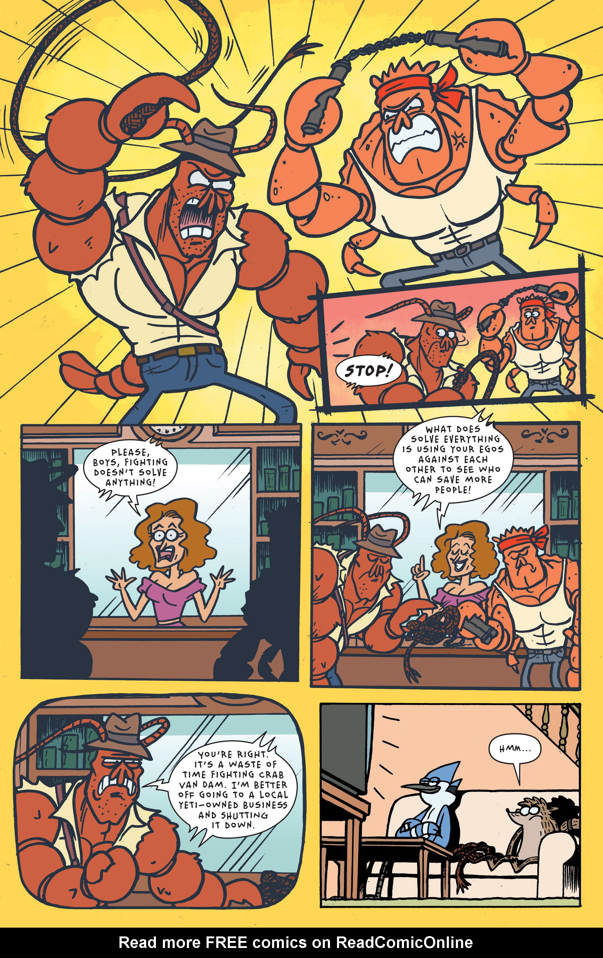 Read online Regular Show comic -  Issue #34 - 12